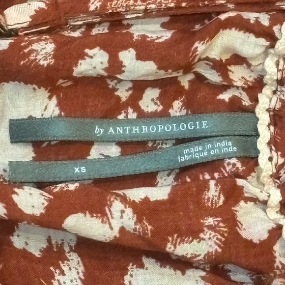 Anthropologie XS Maxi Dress Flowy Low Back - Picture 7 of 8